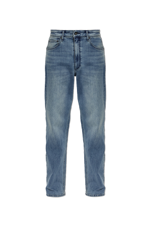 Straight-leg jeans