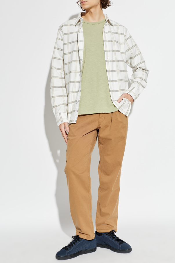 Rag & Bone  Cotton trousers with tapered legs