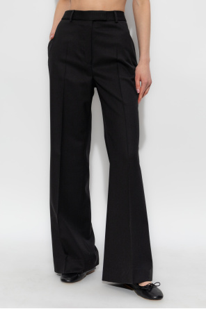 Officine Generale Wełniane spodnie w kant