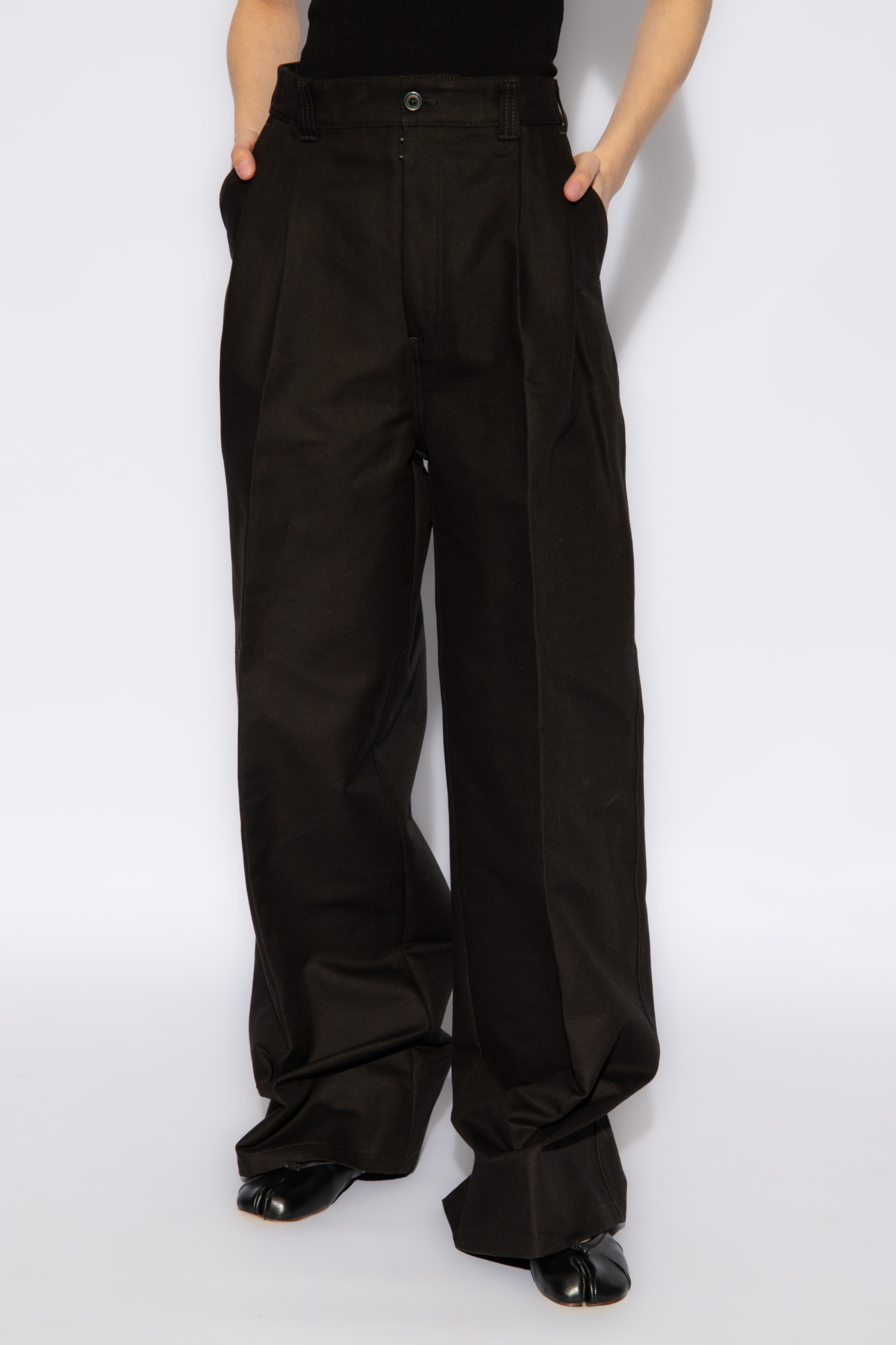 Maison Margiela Creased trousers