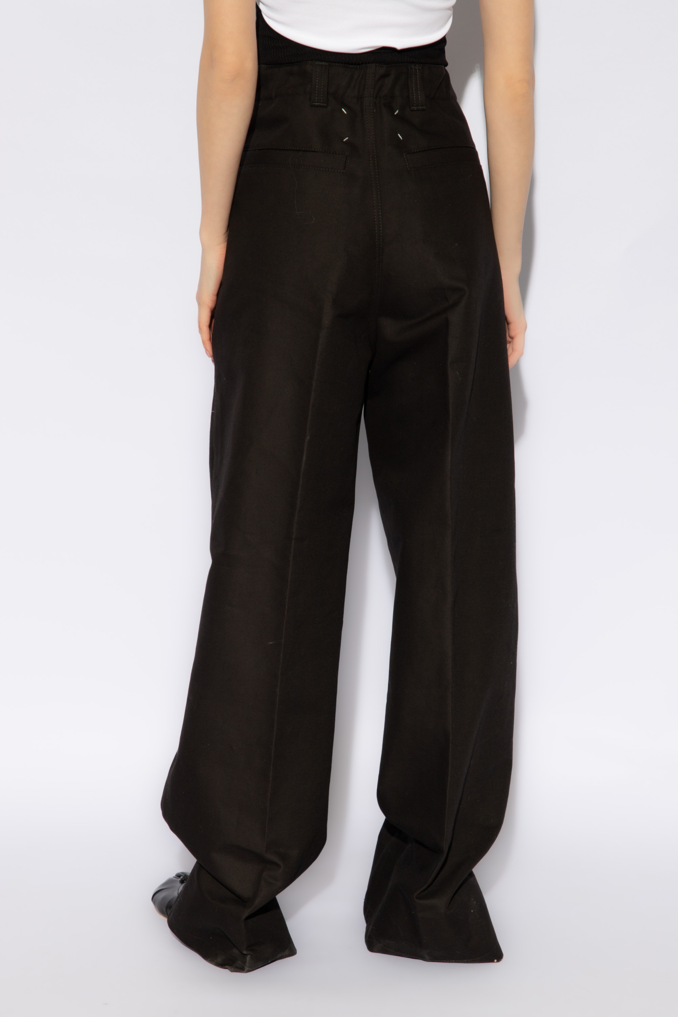 Maison Margiela Creased trousers