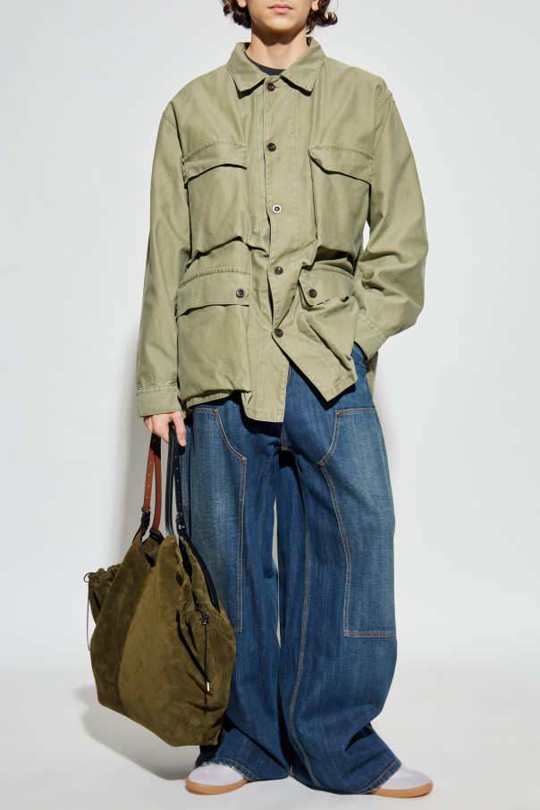 Maison Margiela Jeans z efektem `vintage`