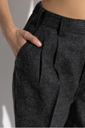 Maison Margiela Wool trousers with pleats