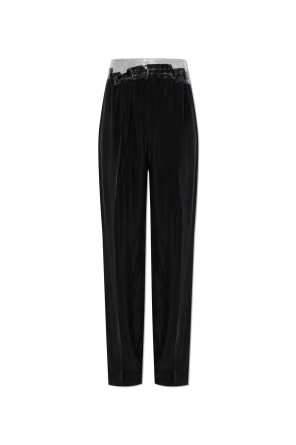 Pleated trousers