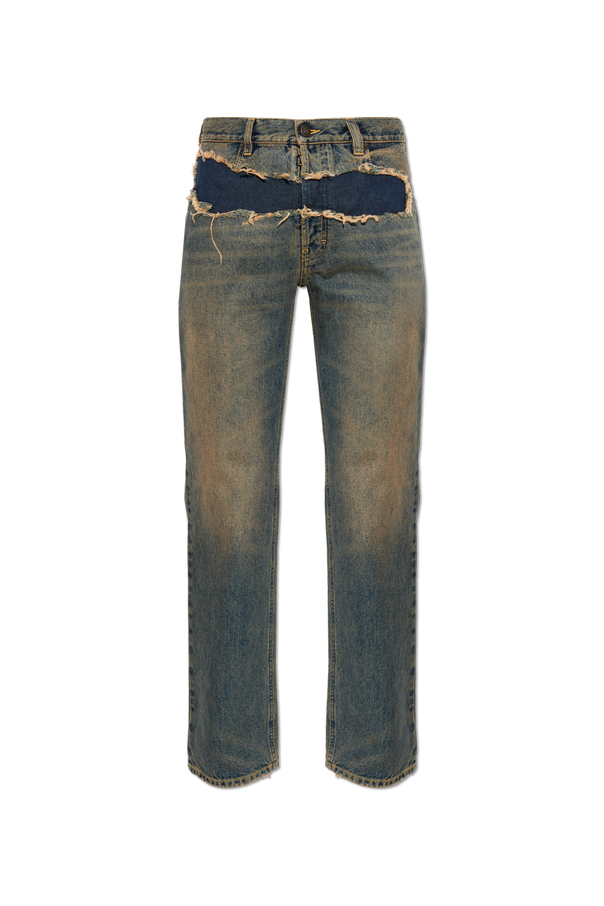 Maison Margiela Дънки с ефект „vintage“