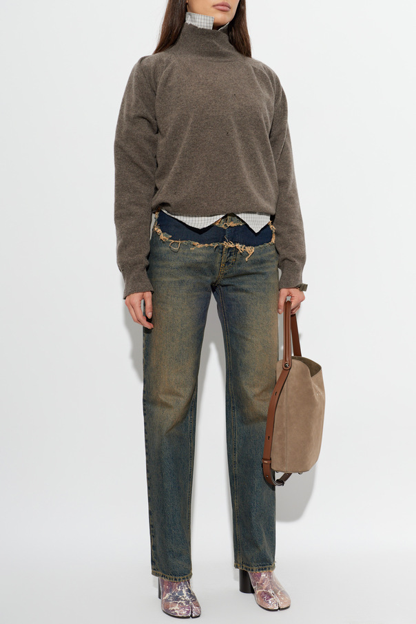 Maison Margiela Дънки с ефект „vintage“
