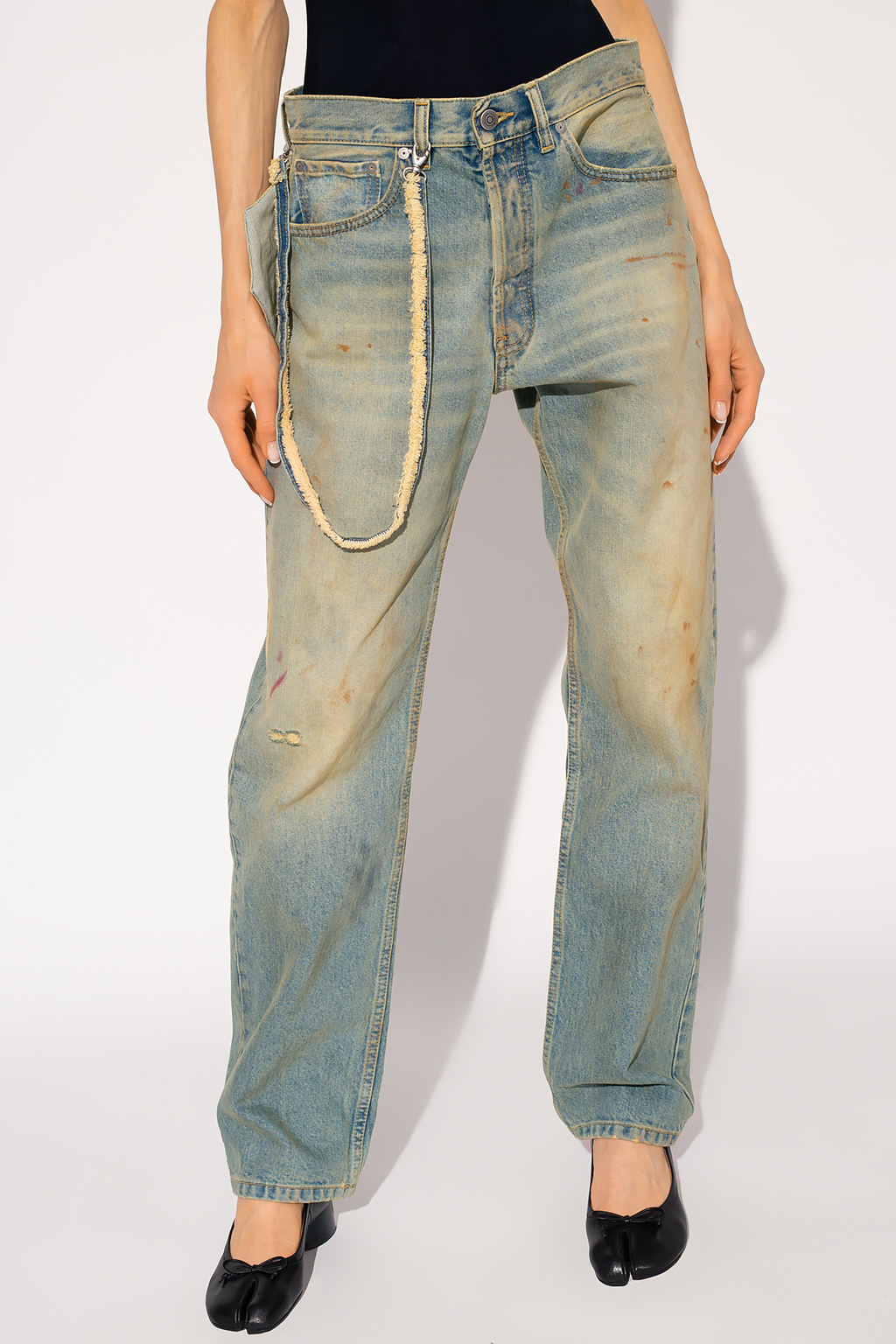 Maison Margiela Floral Paisley Jeans