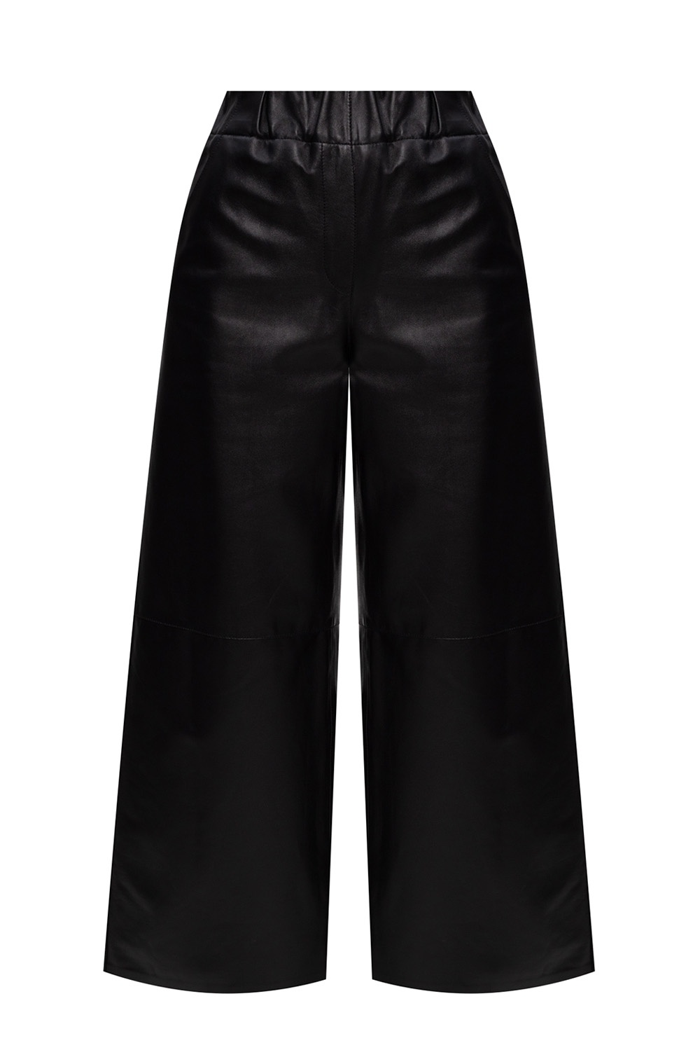 Loewe Wide-legged leather trousers