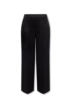 Jil Sander colour-block A-line skirt