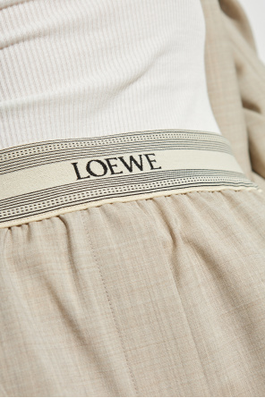 Loewe Spodnie z gumą w pasie