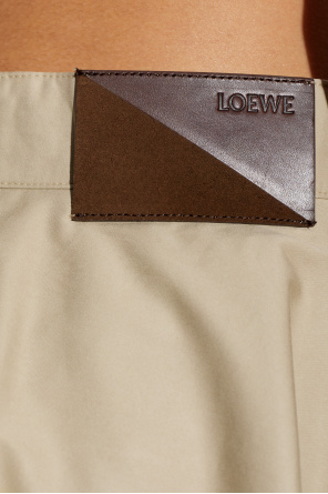 Loewe Spodnie z szerokimi nogawkami