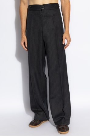 Maison Margiela Pants with pinstripe pattern