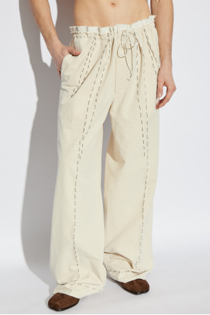 Maison Margiela Pants with raw finish