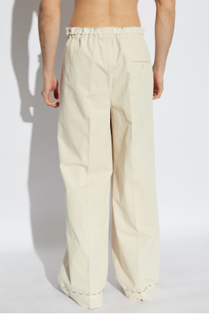 Maison Margiela Pants with raw finish