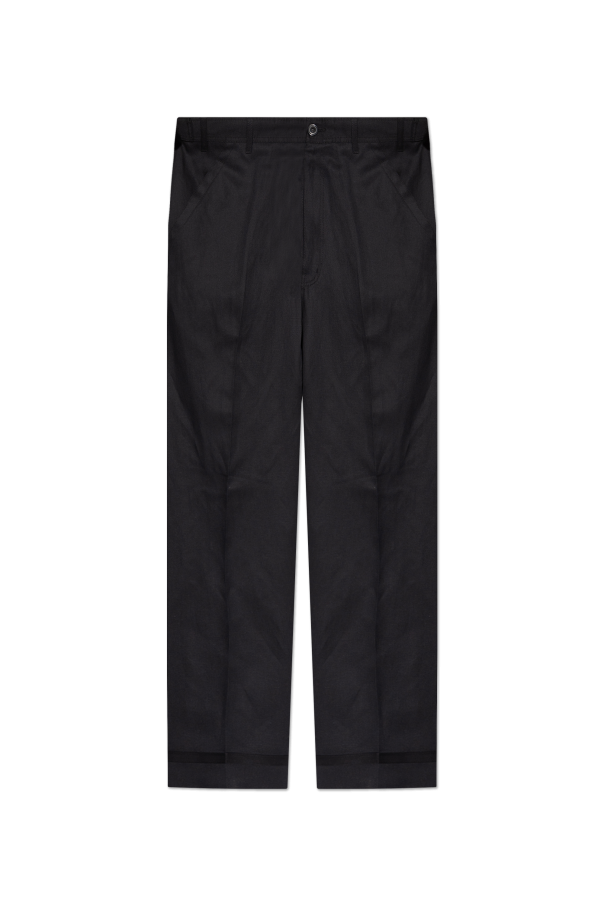 Maison Margiela Wool pants with crease