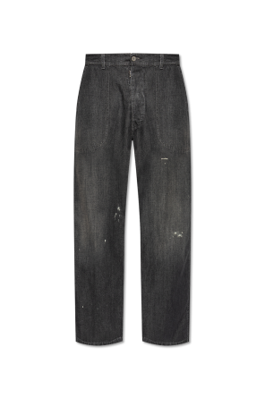 Jeans with logo