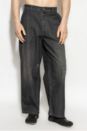 Maison Margiela Jeansy z logo