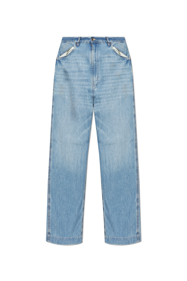Jeans with 'vintage' effect od Maison Margiela