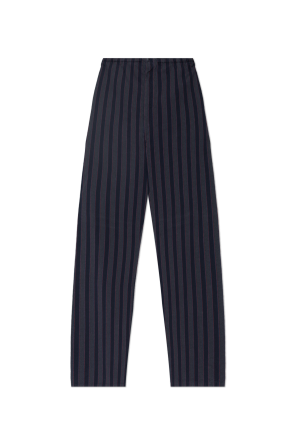 Striped trousers