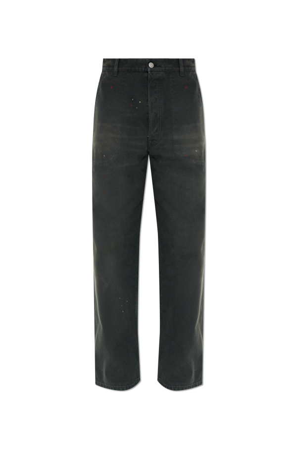 Jeans with a vintage effect od Maison Margiela