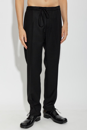 Maison Margiela Wool pleated trousers