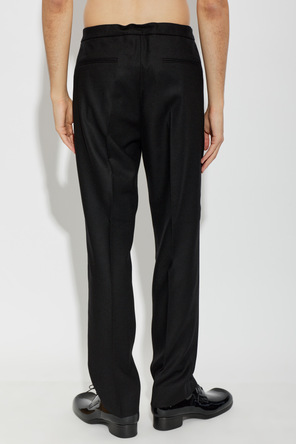 Maison Margiela Wool pleated trousers
