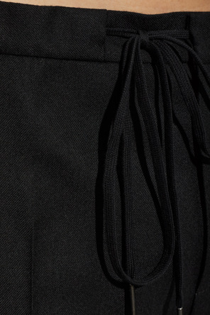 Maison Margiela Wool pleated trousers
