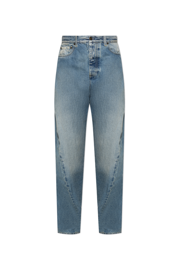 Maison Margiela Jeansy z efektem `vintage`