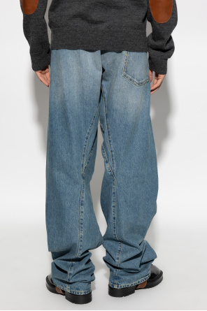 Maison Margiela Jeansy z efektem `vintage`