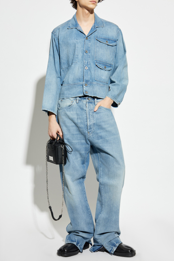 Maison Margiela Jeansy z prostymi nogawkami