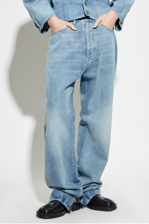 Maison Margiela Jeansy z prostymi nogawkami