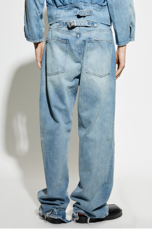 Maison Margiela Jeansy z prostymi nogawkami