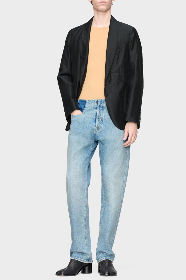 Maison Margiela Jeansy o prostym kroju