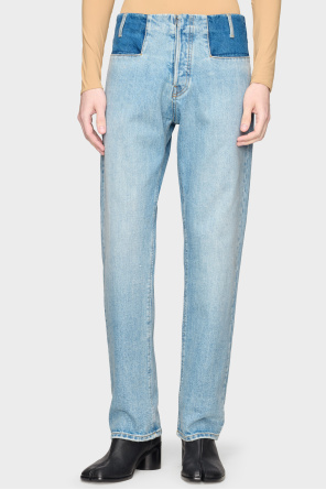 Maison Margiela Jeansy o prostym kroju