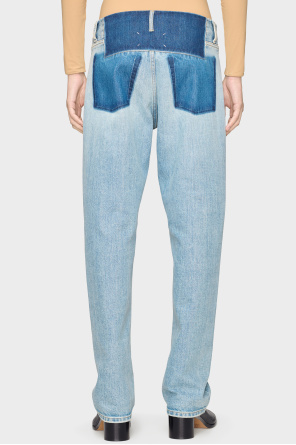 Maison Margiela Jeansy o prostym kroju