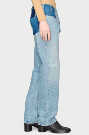 Maison Margiela Jeansy o prostym kroju