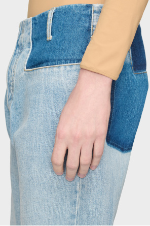 Maison Margiela Jeansy o prostym kroju