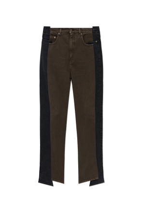 Asymmetrical Cut Jeans