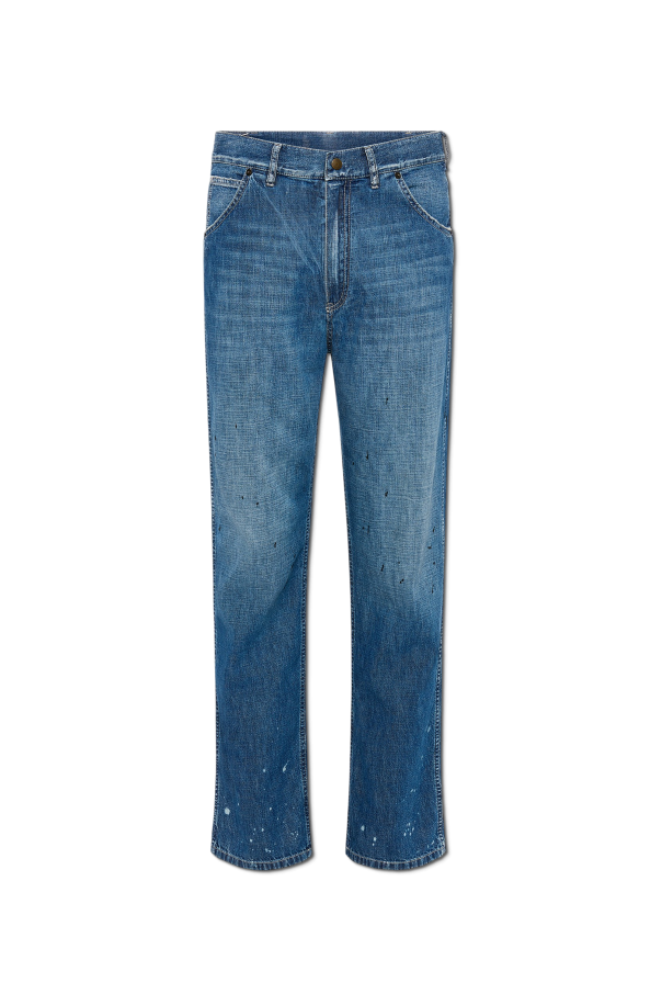 Jeans with vintage effect od Maison Margiela