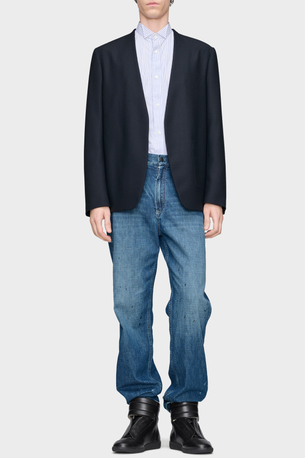 Maison Margiela Jeansy z efektem vintage