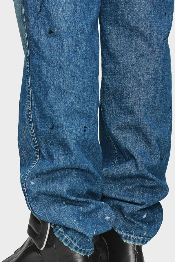 Maison Margiela Jeansy z efektem vintage