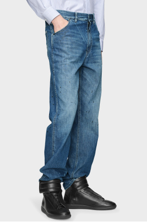 Maison Margiela Jeansy z efektem vintage