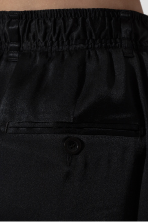 Maison Margiela Loose-fit satin trousers