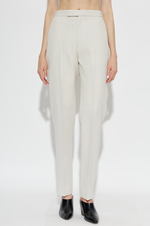 Maison Margiela Wool pleated trousers