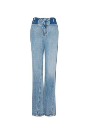 Straight-leg jeans
