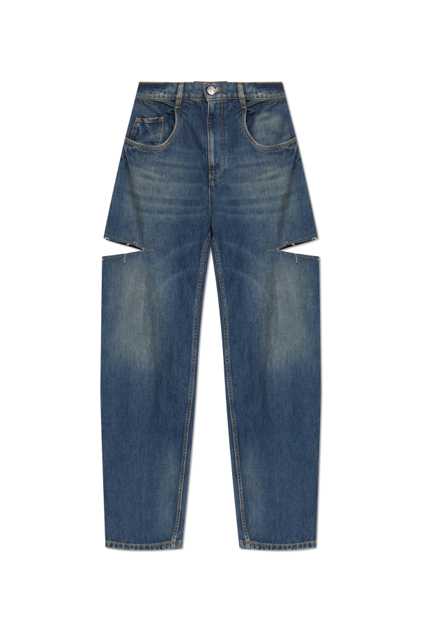 Jeans with 'vintage' effect od Maison Margiela