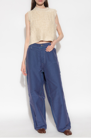 Trousers with raw trim od Maison Margiela