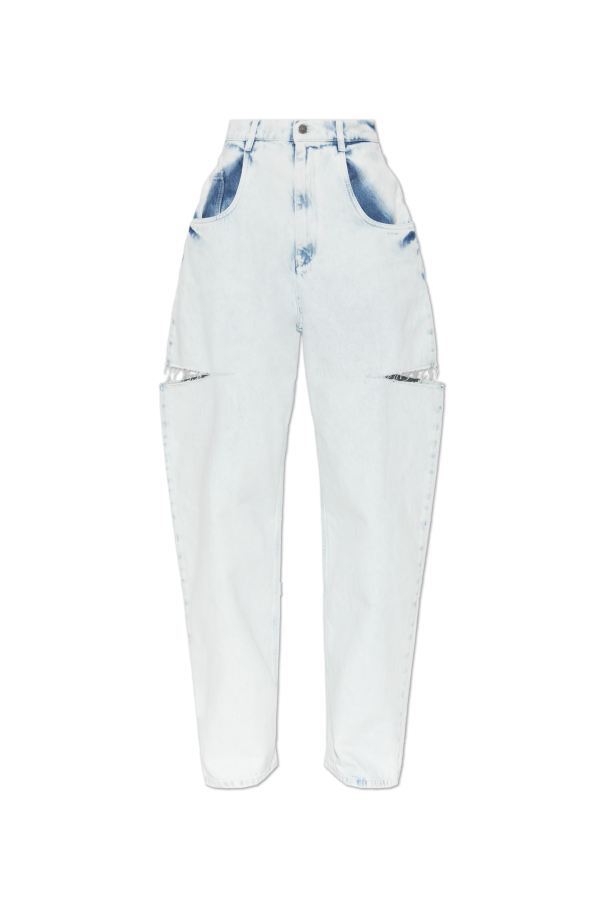 Jeans with slits od Maison Margiela