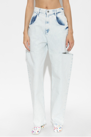 Maison Margiela Jeansy z rozcięciami