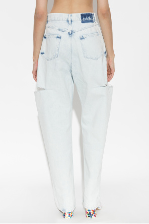 Maison Margiela Jeansy z rozcięciami
